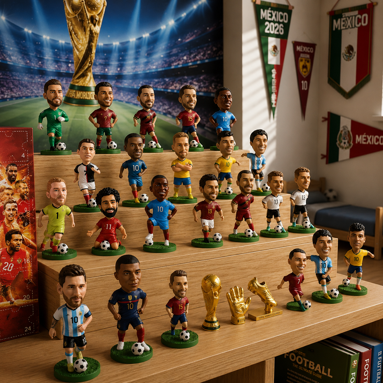 Caja Mundialista™ — 24 Figuras Sorpresa
