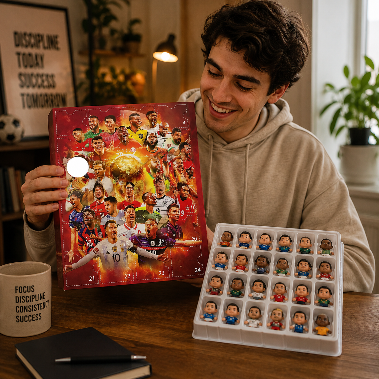 Caja Mundialista™ — 24 Figuras Sorpresa